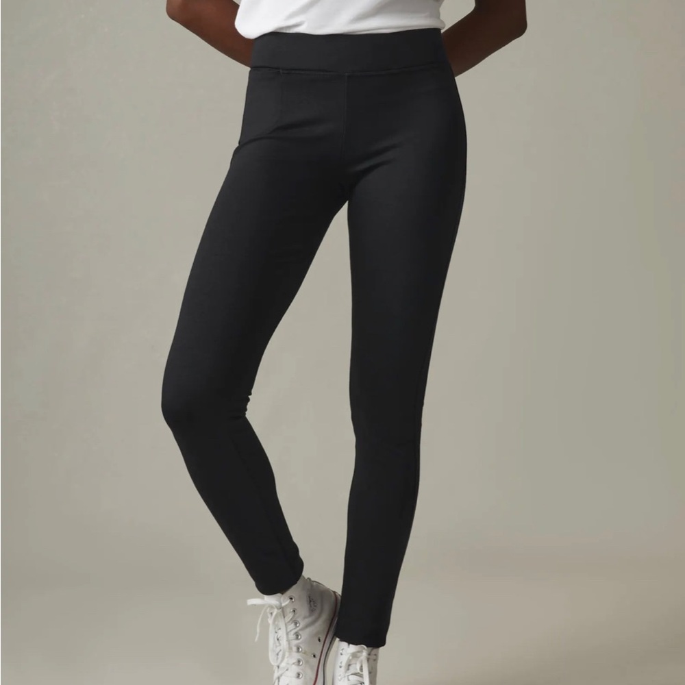 Nearly new American Giant “No BS” black sz 14 ponte leggings